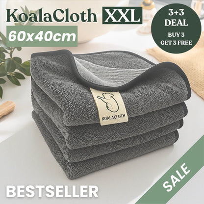 KoalaCloth XXL (60×40 cm) – Rengör utan ränder med enbart vatten