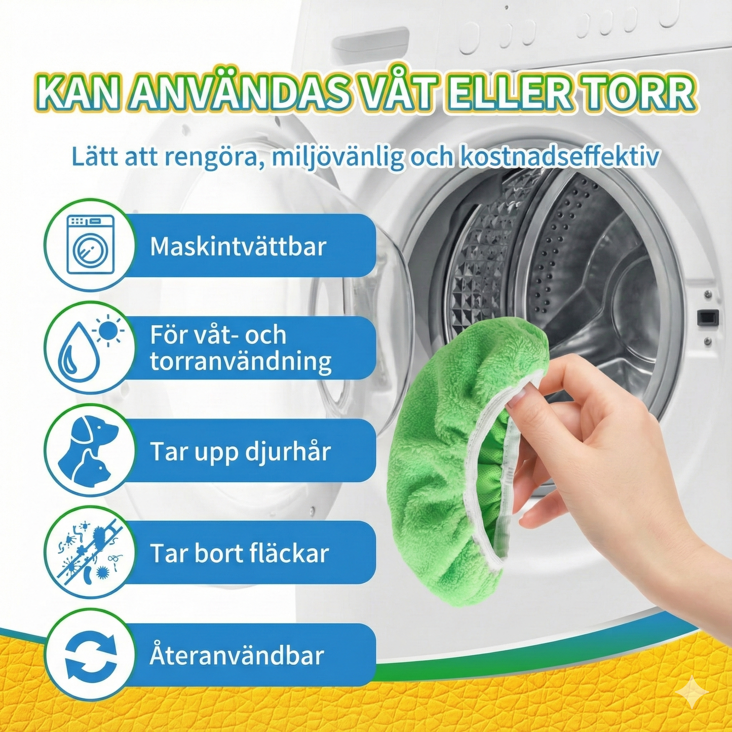 Joyli™ EcoPads | För moppen (2+2 GRATIS)