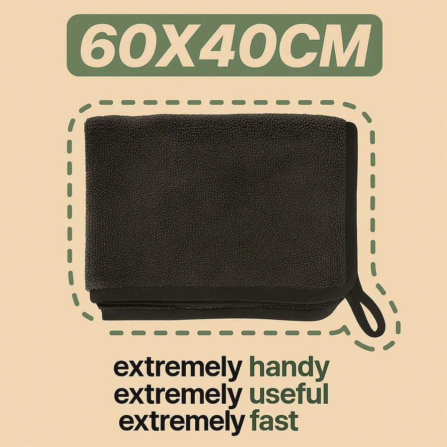 KoalaCloth XXL (60×40 cm) – Rengör utan ränder med enbart vatten